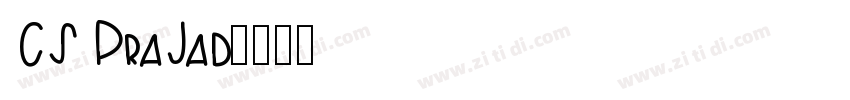CS PraJad字体转换